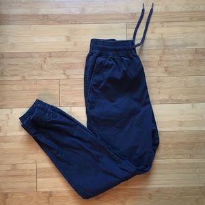 Hollister Navy Joggers